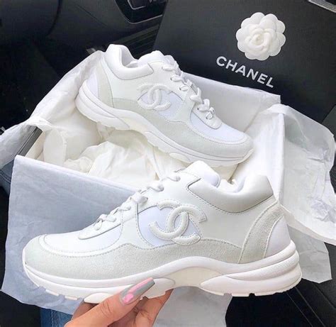 chanel all white sneakers|chanel sneakers men's for sale.